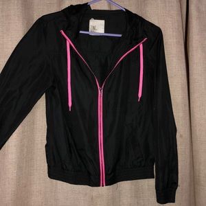 Zip Up Windbreaker By Zine.